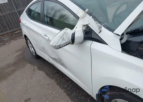 2013 Hyundai Elantra Gls from USA, damaged, VIN 5NPDH4AE5DH317616